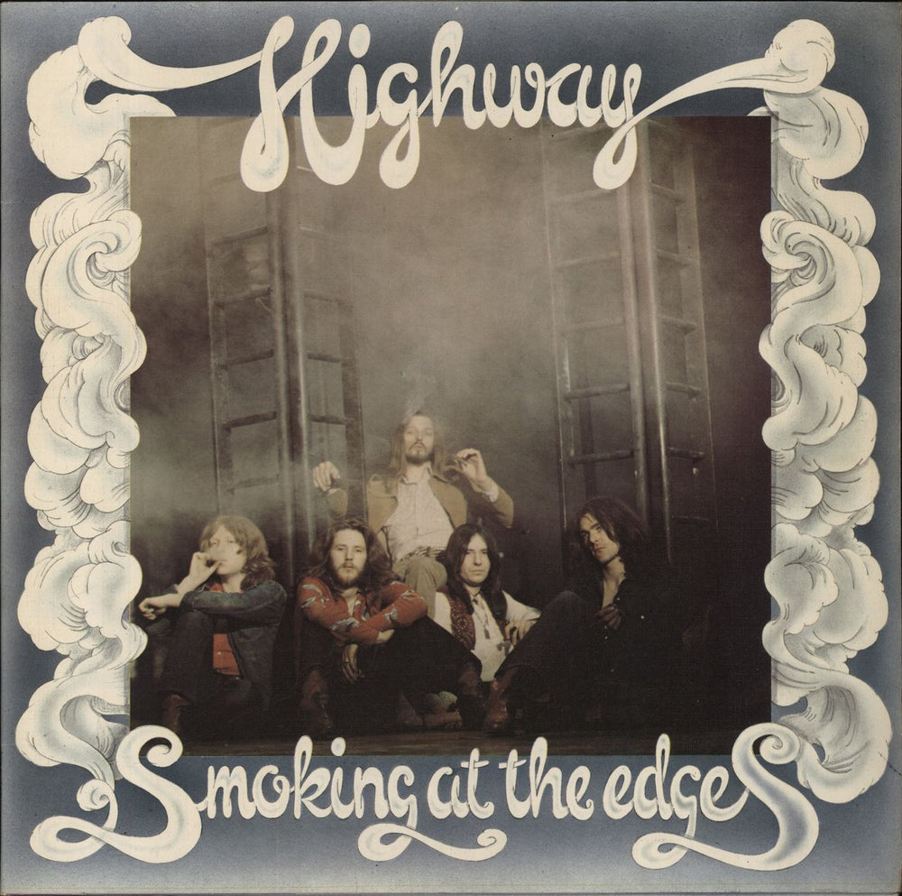 Highway Smoking At The Edges - Factory Sample - EX UK vinyl LP album (LP record) EMA770