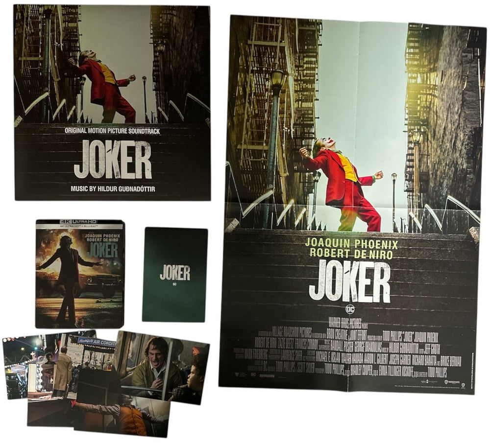 Hildur Gudnadottir Joker: Original Motion Picture Soundtrack - Purple Vinyl Box Set US Vinyl Box Set 3POVXJO873523
