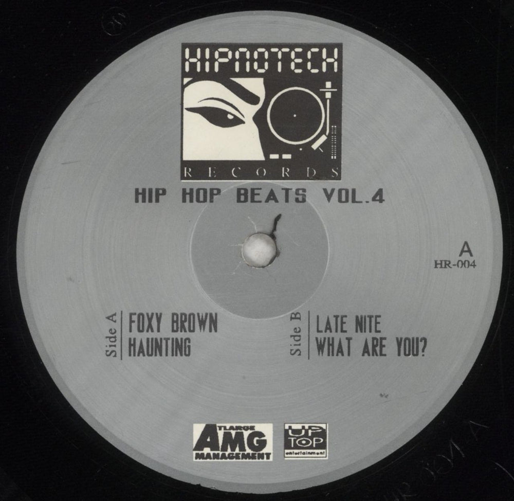 Hipnotech Hip Hop Beats Vol. 4 US 12" vinyl single (12 inch record / Maxi-single) HR-004