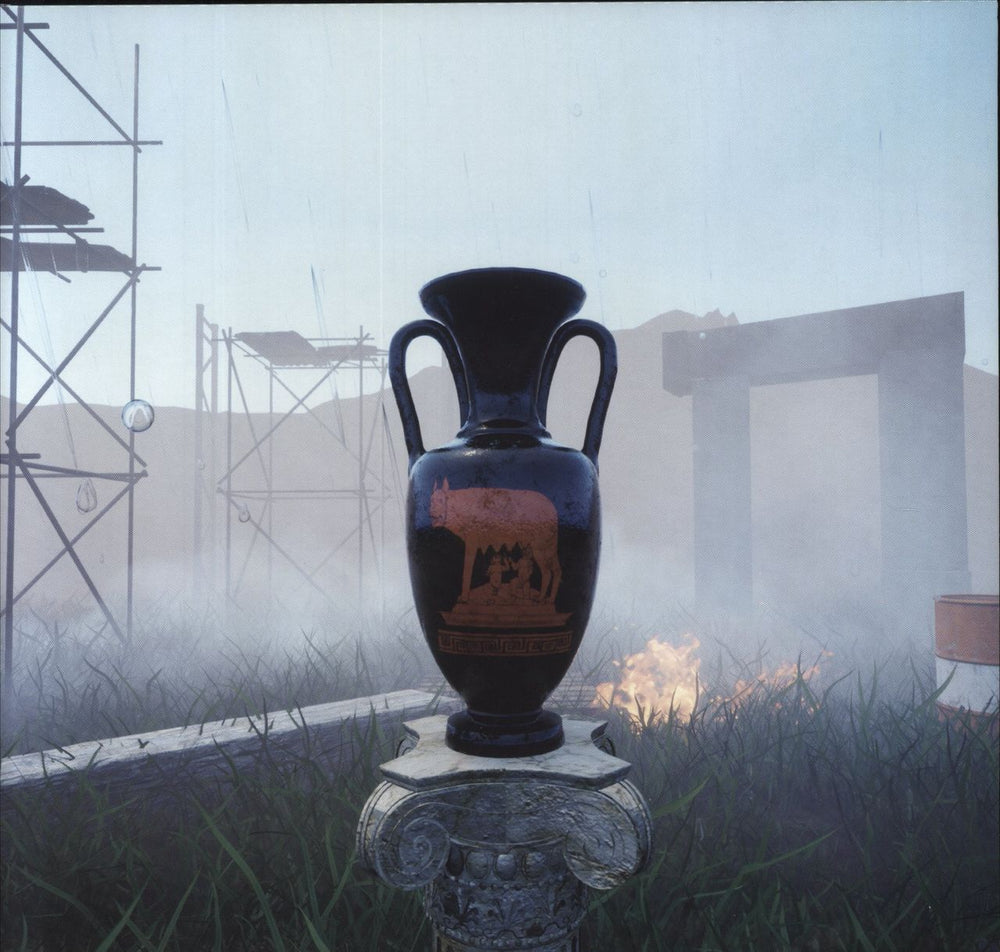 HMLTD West Of Eden - Red Vinyl + Flexi-disc UK vinyl LP album (LP record) LUCKY133LP