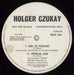 Holger Czukay Ode To Perfume UK Promo 12" vinyl single (12 inch record / Maxi-single) PSLP353