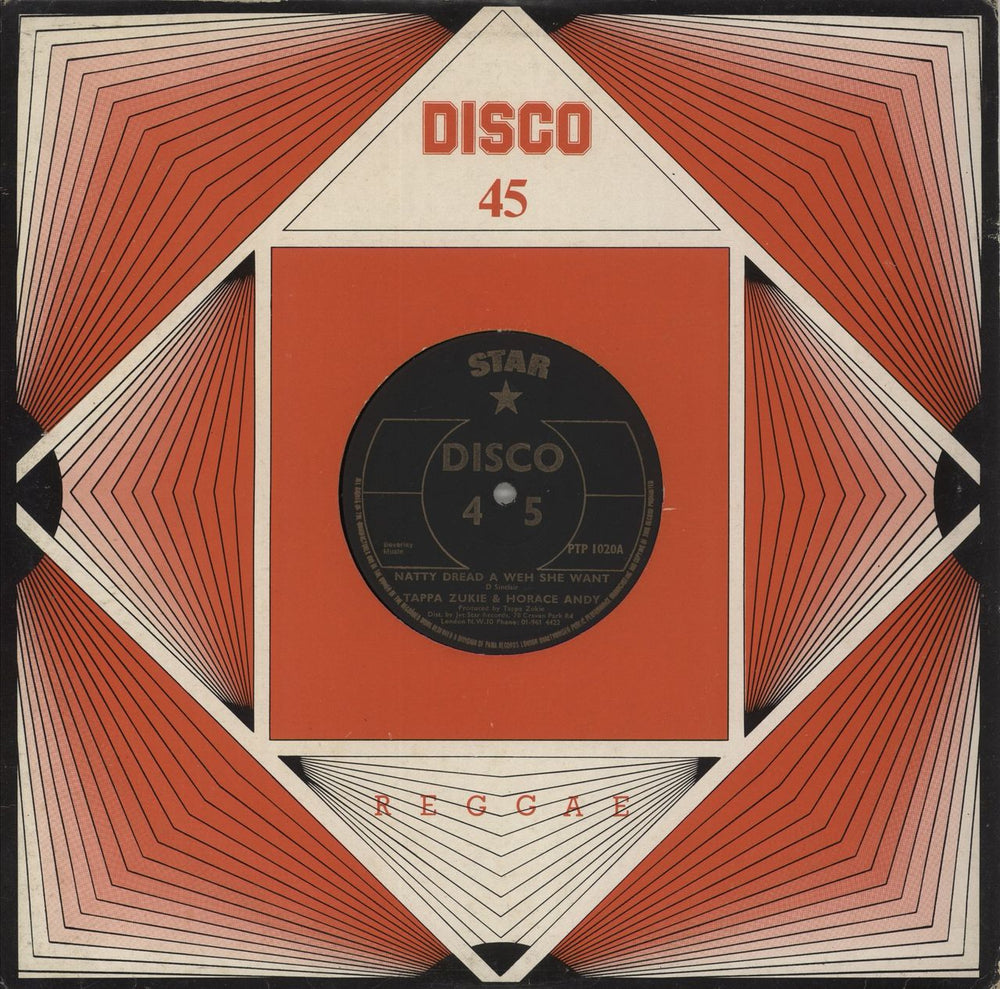 Horace Andy Natty Dread A Weh She Want UK 12" vinyl single (12 inch record / Maxi-single) PTP1020