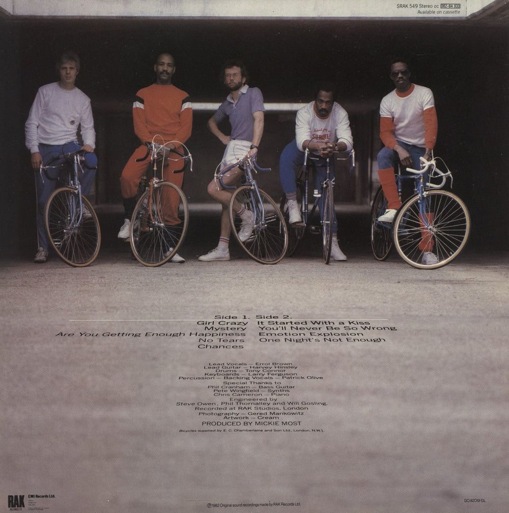 Hot Chocolate Mystery UK vinyl LP album (LP record)