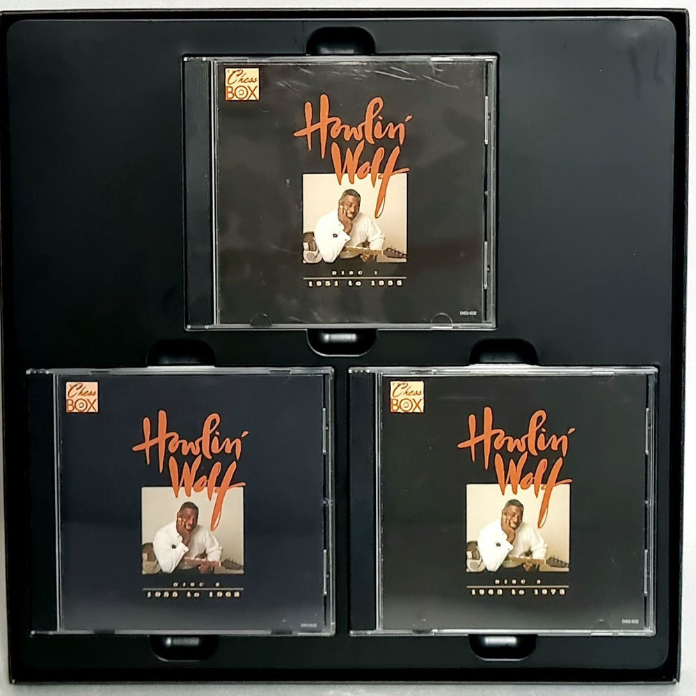 Howlin' Wolf Chess Box - Brown Text US box set HWOBXCH868158