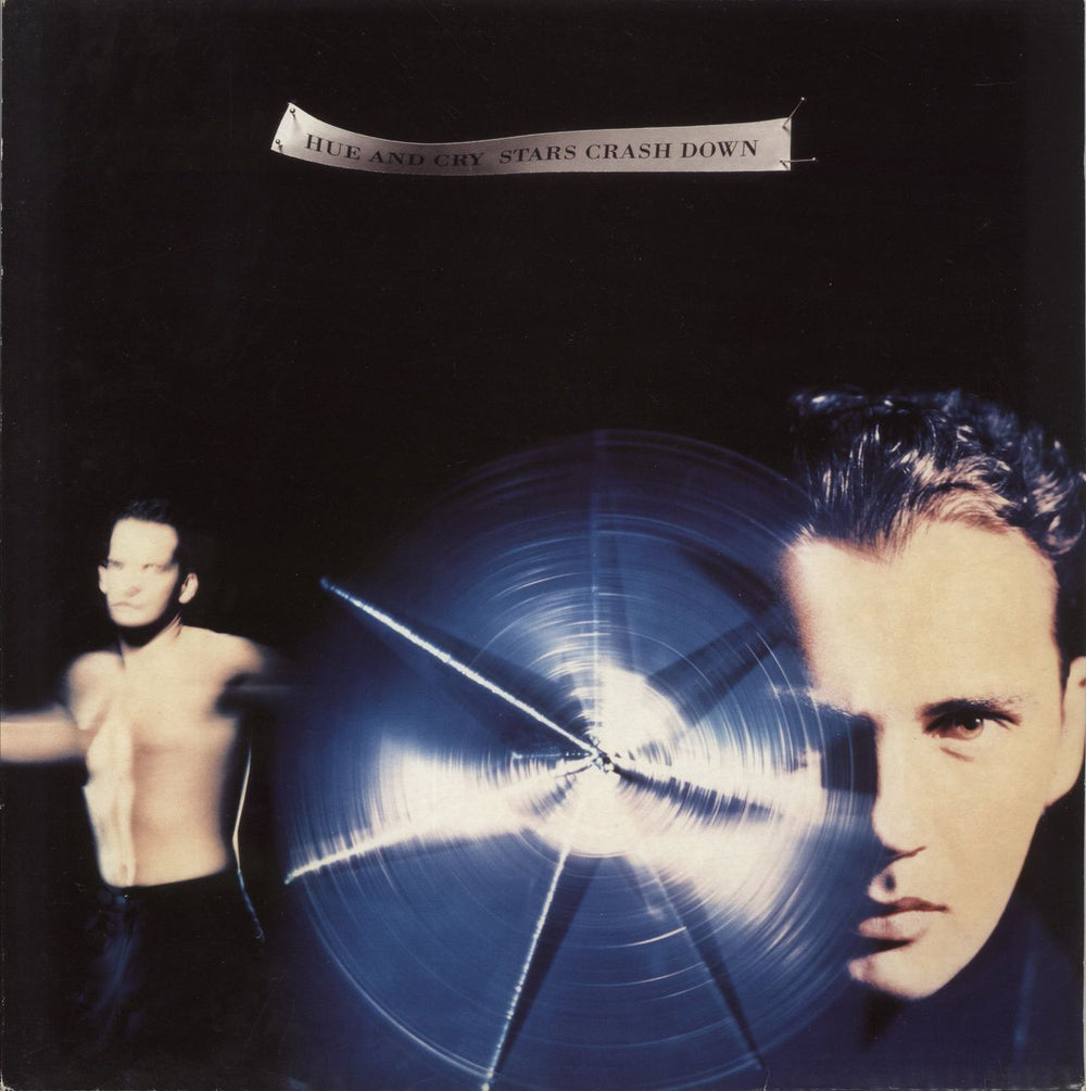 Hue & Cry Stars Crash Down UK vinyl LP album (LP record) CIRCA15