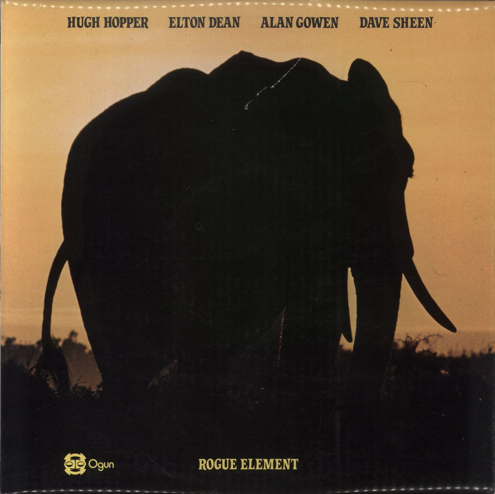 Hugh Hopper Rogue Element - VG+ UK vinyl LP album (LP record) OG527