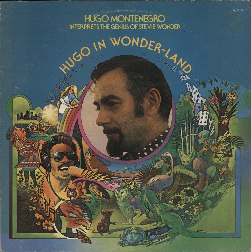 Hugo Montenegro Hugo In Wonder-Land UK vinyl LP album (LP record) APL1-0413