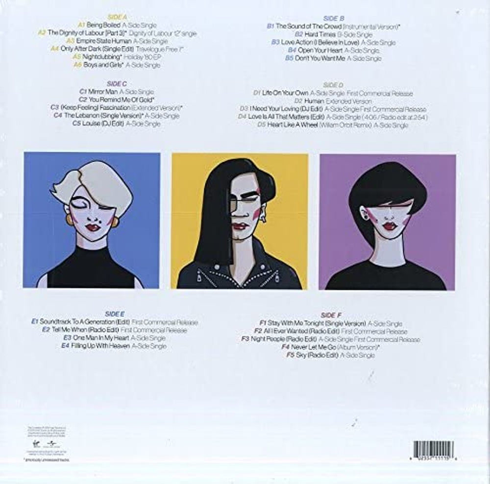 Human League A Very British Synthesizer Group - Half Speed Master Edition - Sealed UK 3-LP vinyl record set (Triple LP Album) 602557111156