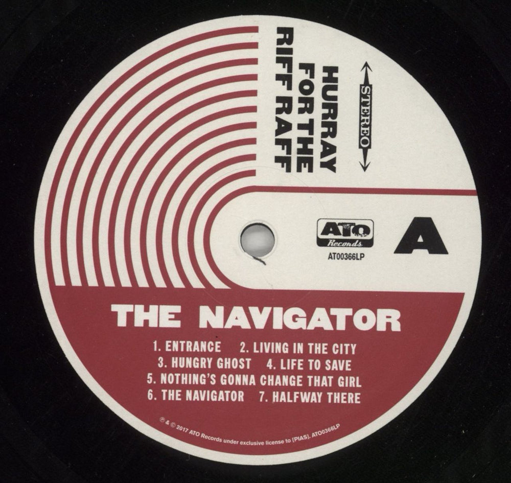 Hurray For The Riff Raff The Navigators + Inserts UK vinyl LP album (LP record) 019LPTH867269