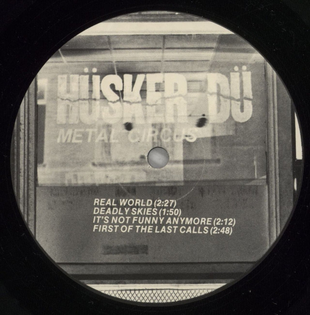 Husker Du Metal Circus EP - 2nd US 12" vinyl single (12 inch record / Maxi-single) HDU12ME564331