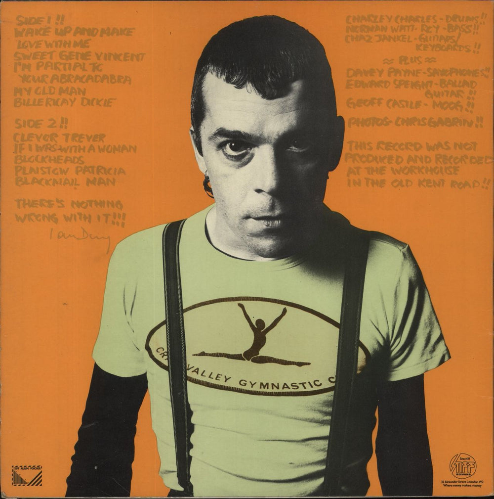 Ian Dury New Boots And Panties - EX UK vinyl LP album (LP record)