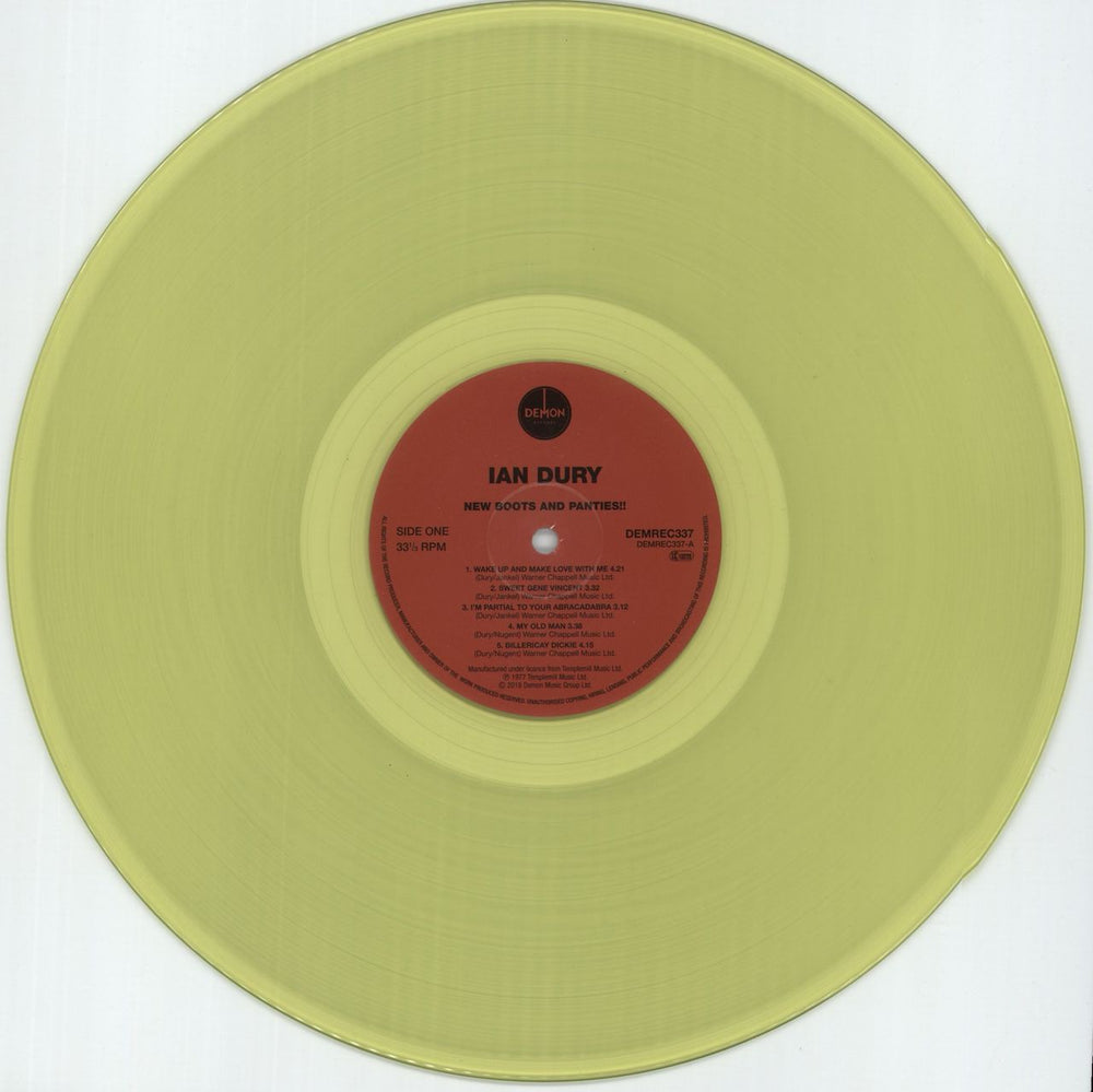 Ian Dury The Stiff Recordings 1977-1980 - Four Coloured Vinyl LPs UK 4-LP vinyl album record set IND4LTH874375