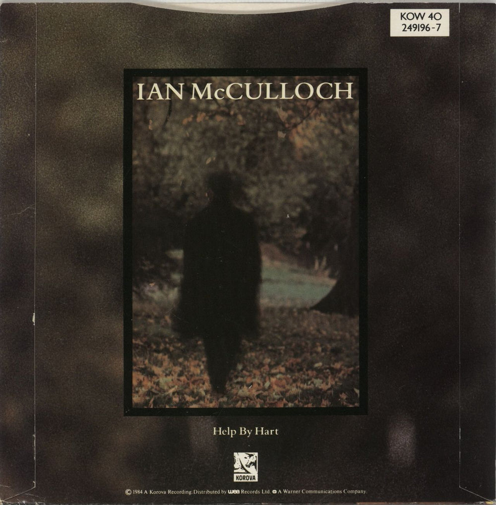 Ian McCulloch September Song UK 7" vinyl single (7 inch record / 45)