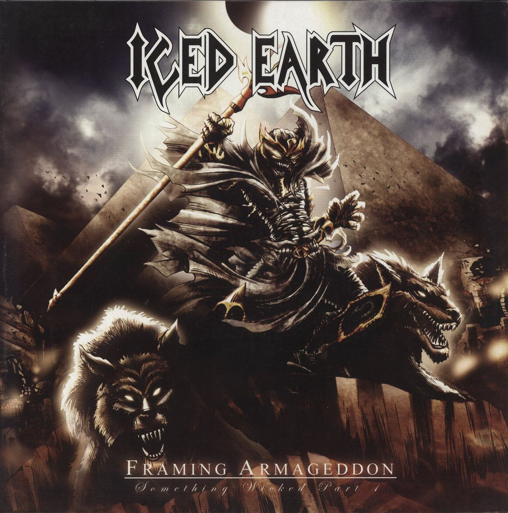 Iced Earth Framing Armageddon [Something Wicked Part 1] German 2-LP vinyl record set (Double LP Album) SPV981812LP