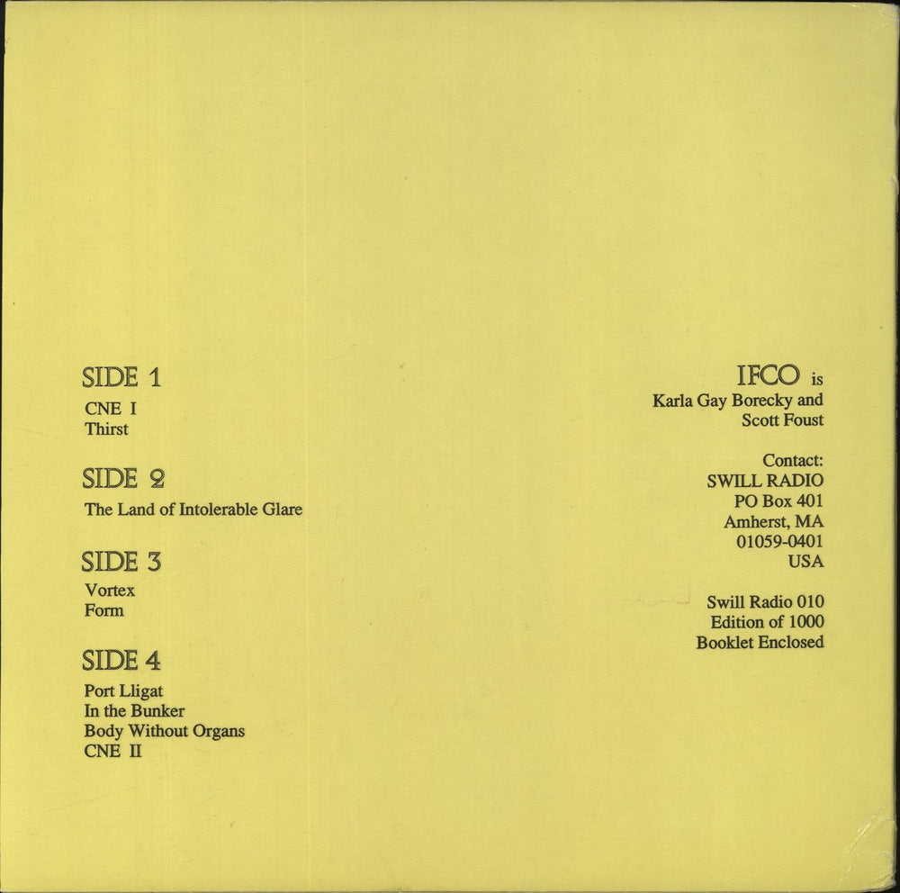 Idea Fire Company Explosion In A Shingle Factory US 2-LP vinyl record set (Double LP Album)