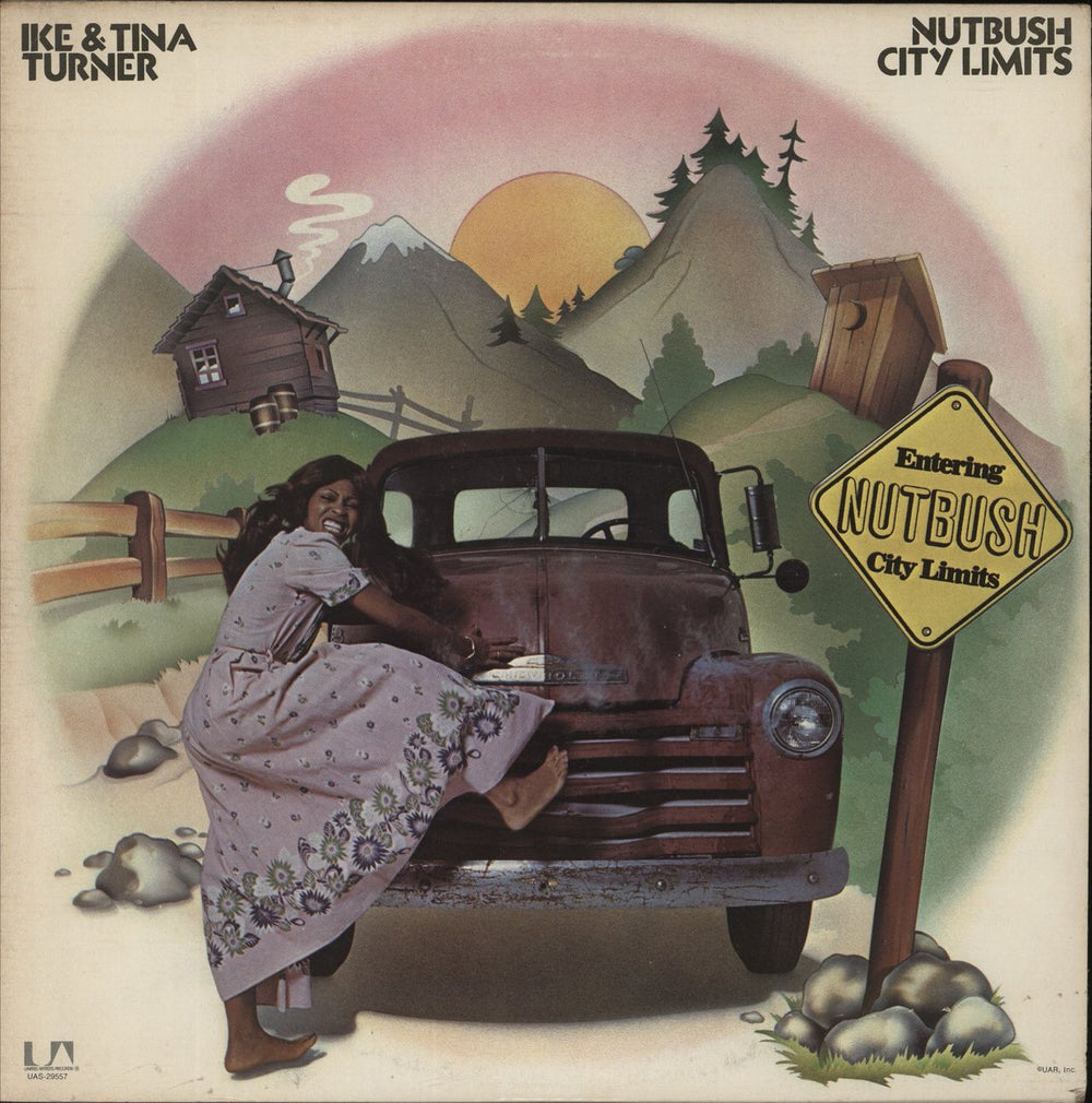 Ike & Tina Turner Nutbush City Limits - EX UK vinyl LP album (LP record) UAS29557