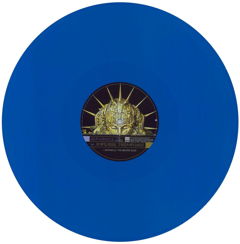 Imperial Triumphant Alphaville - 180g Light Blue Vinyl German 2-LP vinyl record set (Double LP Album) 7MY2LAL837723