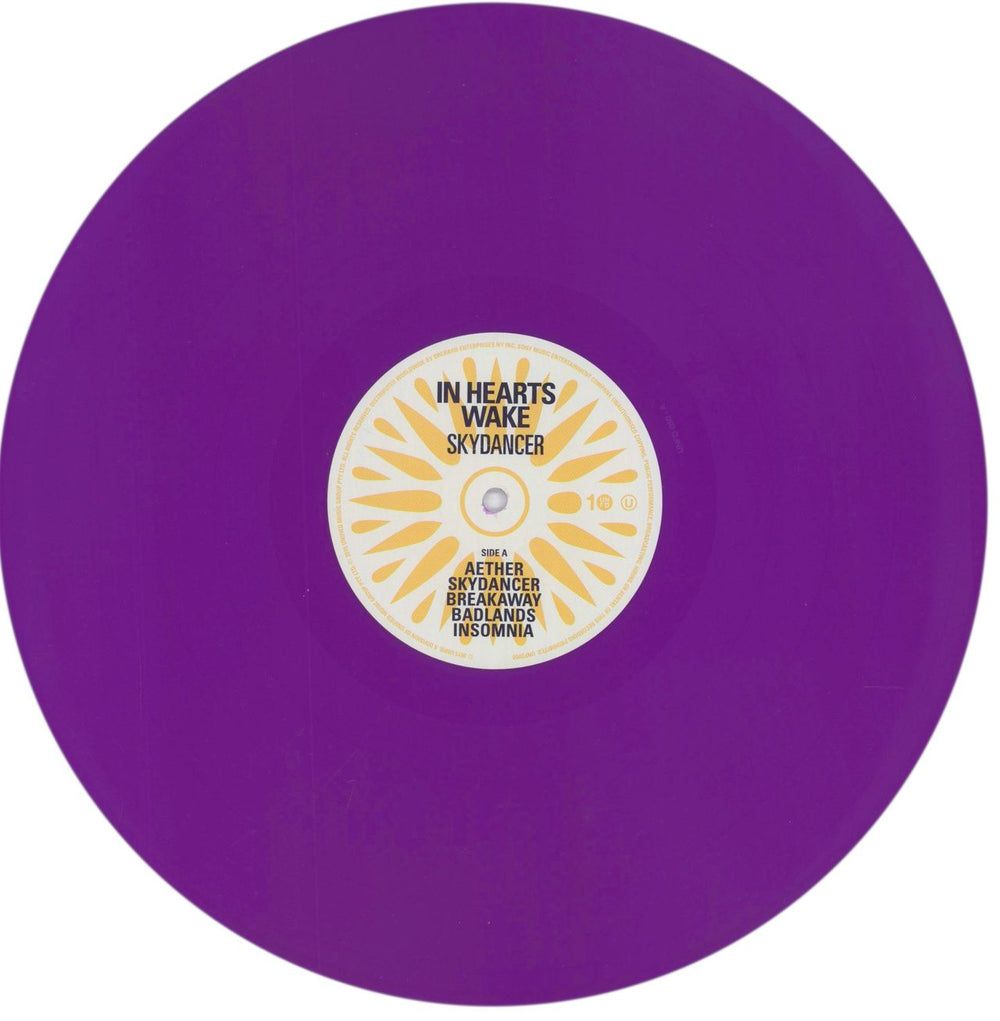 In Hearts Wake Skydancer - Purple Vinyl Australian vinyl LP album (LP record) 5GELPSK862172