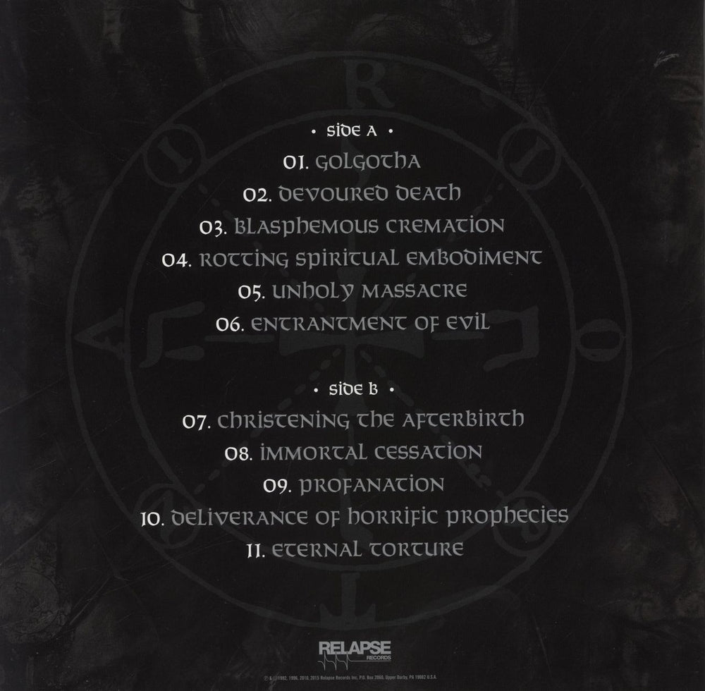 Incantation (Metal) Onward To Golgotha - Green Vinyl US vinyl LP album (LP record)