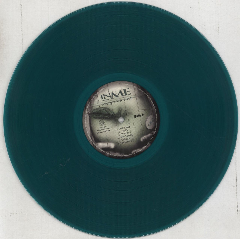 InMe Overgrown Eden - Green Vinyl UK 2-LP vinyl record set (Double LP Album) I-M2LOV859620