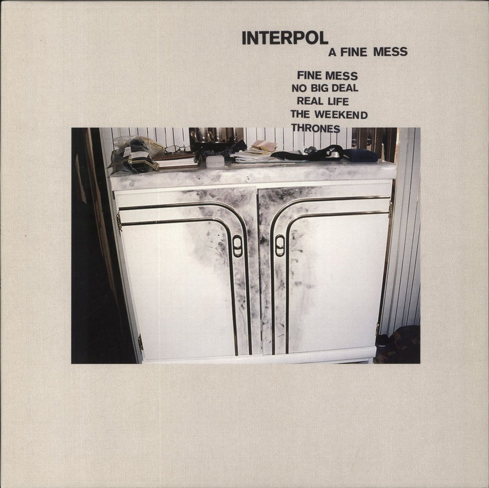 Interpol A Fine Mess UK 12" vinyl single (12 inch record / Maxi-single) OLE-1431-1