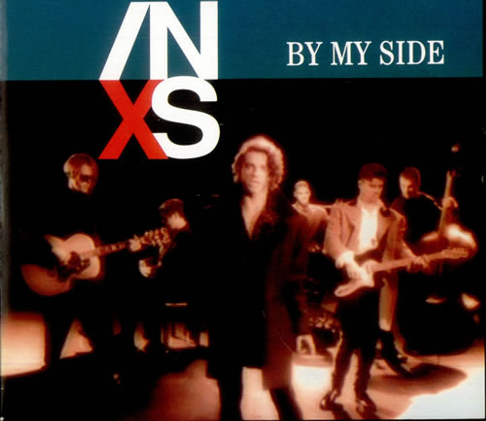 Inxs By My Side UK 7" vinyl single (7 inch record / 45) INXS16