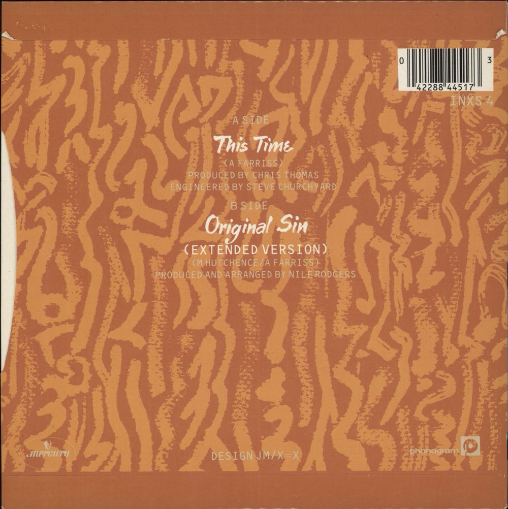 Inxs Kiss The Dirt - Double Pack UK 7" vinyl single (7 inch record / 45) 1986