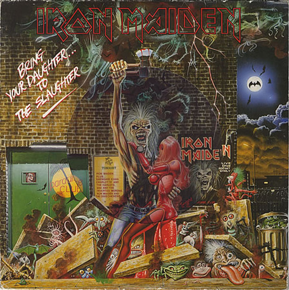 Iron Maiden Bring Your Daughter To The Slaughter + P/S - EX UK 12" vinyl picture disc (12 inch picture record) 12EMPD171