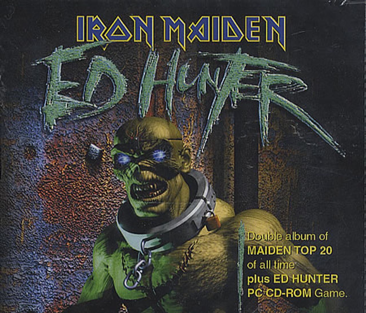 Iron Maiden Ed Hunter + CD-ROM Game UK 3-CD set — RareVinyl.com