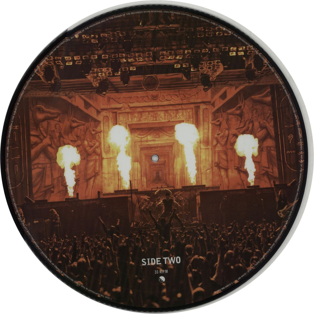 Iron Maiden Flight 666 UK picture disc LP (vinyl picture disc album)