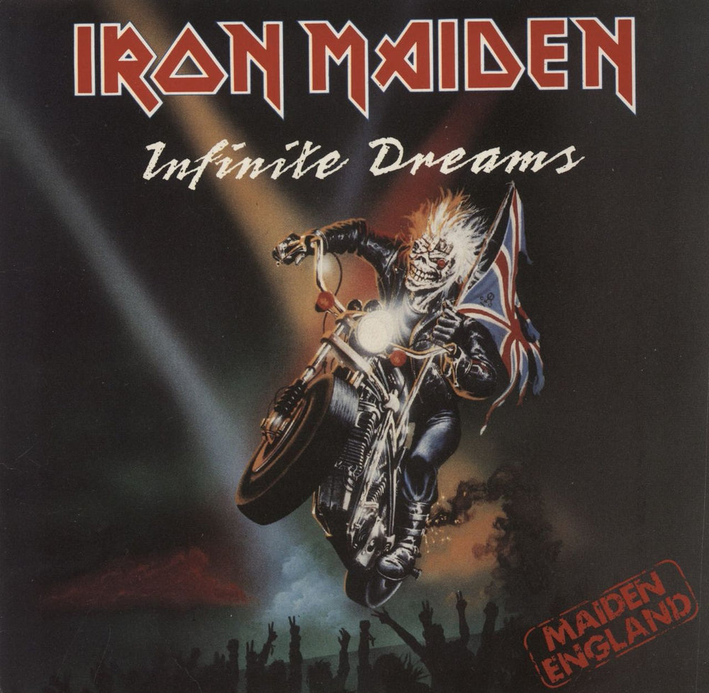 Iron Maiden Infinite Dreams + Patch UK 7" vinyl single (7 inch record / 45) EMS117