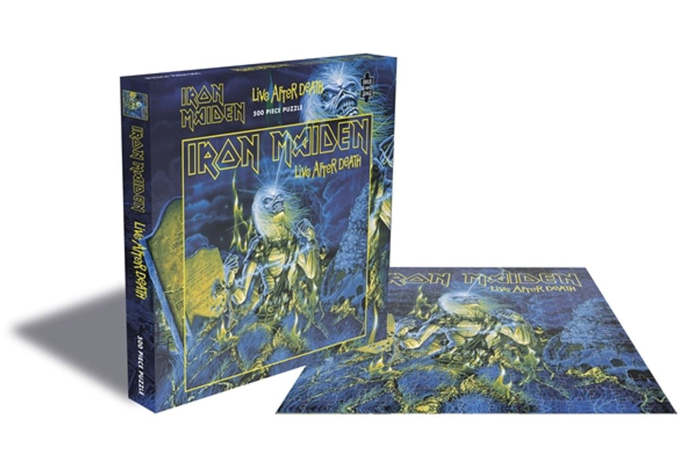 Iron Maiden Rock Saws 500 Jigsaws - Complete set of 8 Puzzles UK Toy