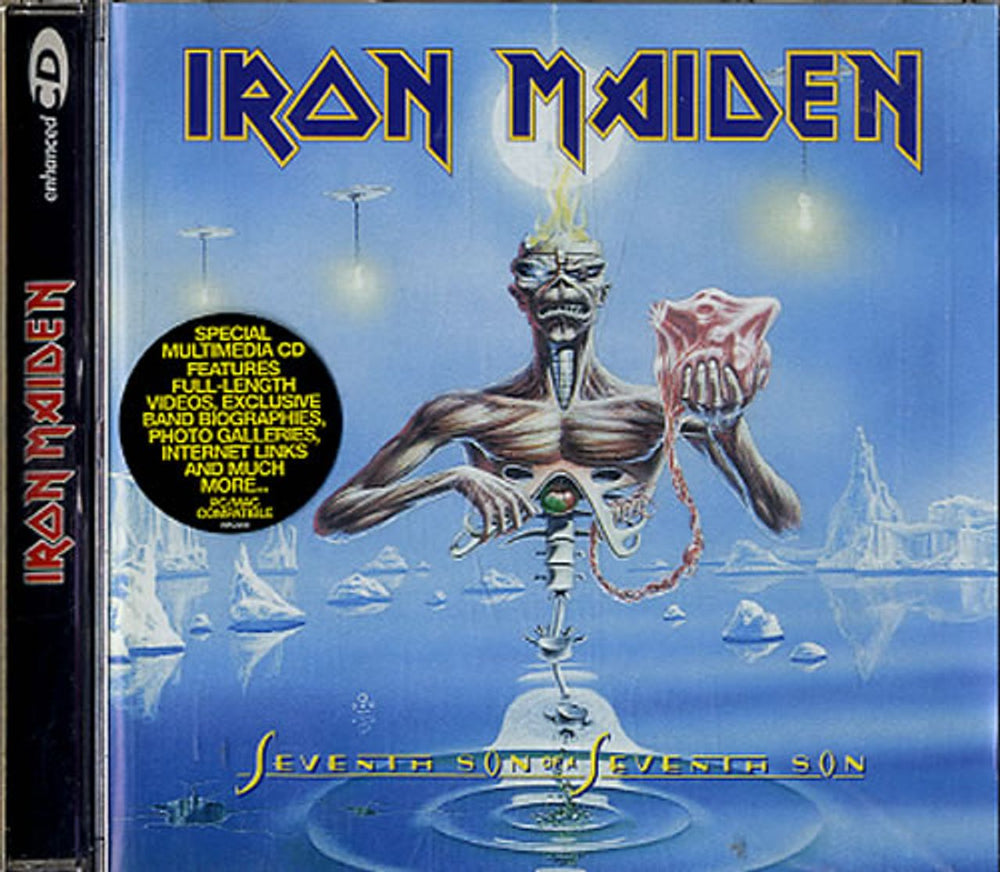 Iron Maiden Seventh Son Of A Seventh Son UK CD album (CDLP) 4968640