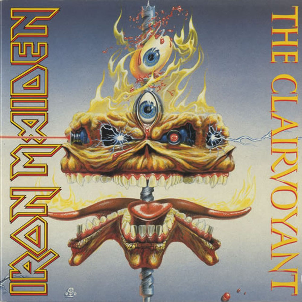 Iron Maiden The Clairvoyant - EX UK 12" vinyl single (12 inch record / Maxi-single) 12EMG79