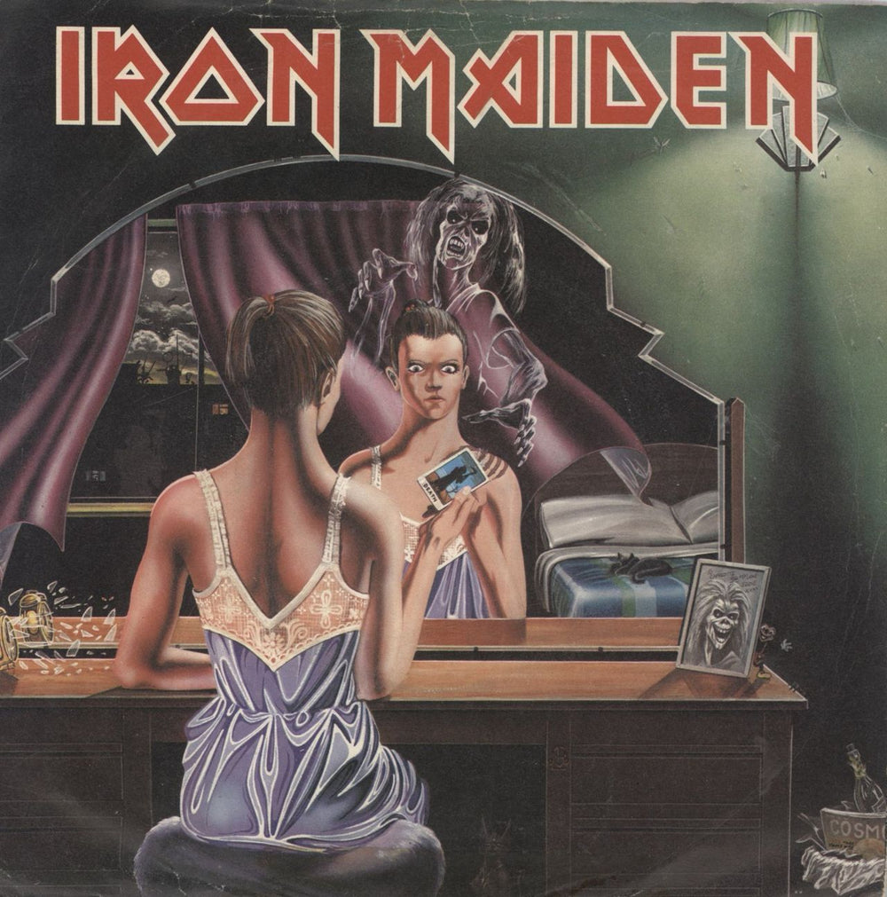 Iron Maiden Twilight Zone - red vinyl - EX UK 7" vinyl single (7 inch record / 45) EMI5145