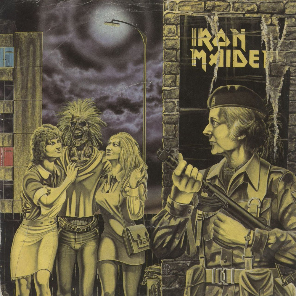 Iron Maiden Women In Uniform - P/S - VG UK 7" vinyl single (7 inch record / 45) EMI5105