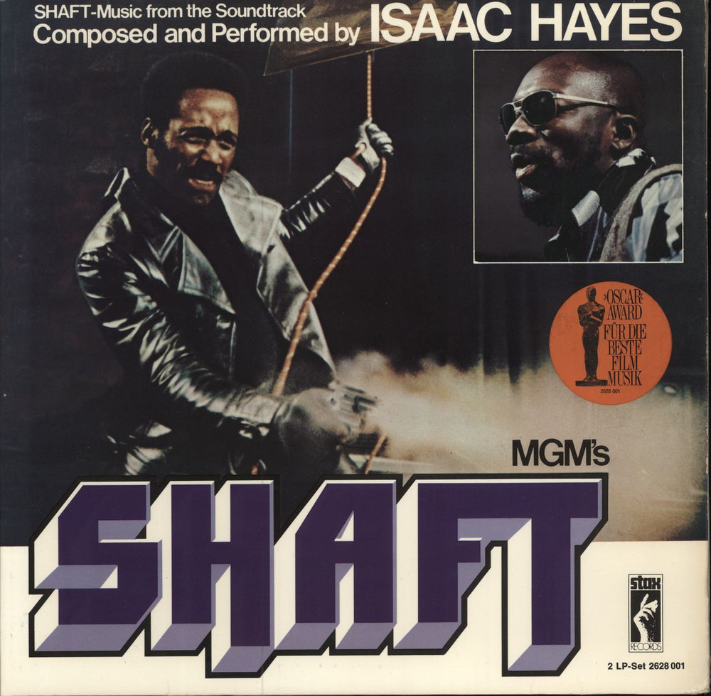 Isaac Hayes Shaft German 2-LP vinyl record set (Double LP Album) 2628001