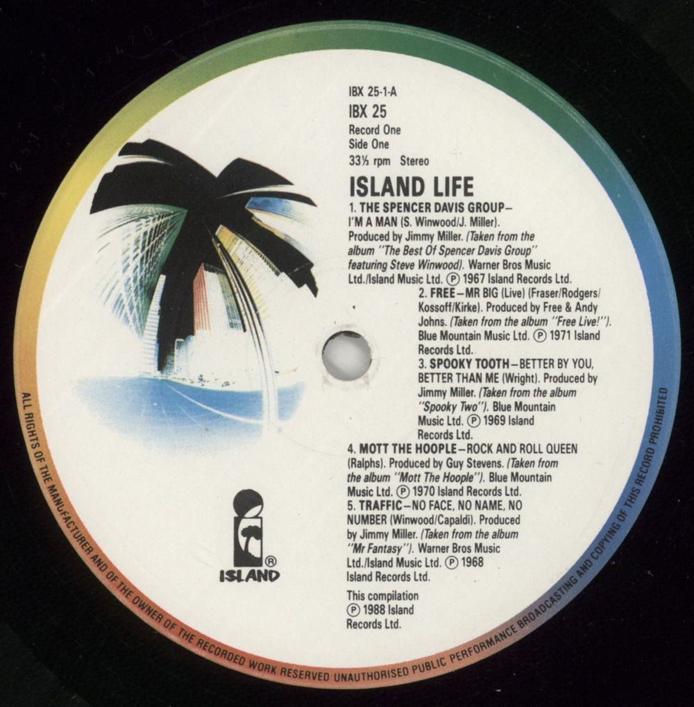 Island Records Island Life UK Vinyl Box Set ISDVXIS308970