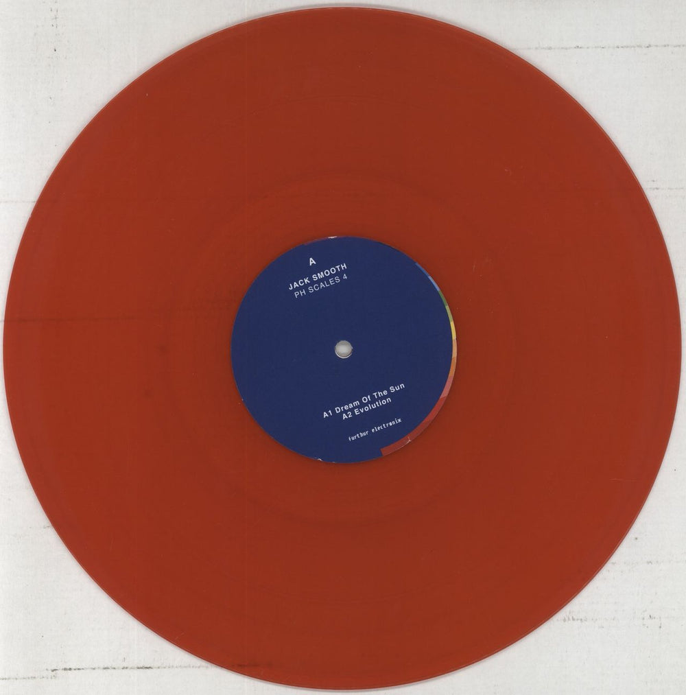 Jack Smooth Ph Scales 4 - Red Vinyl UK 12" vinyl single (12 inch record / Maxi-single) 7BC12PH860309