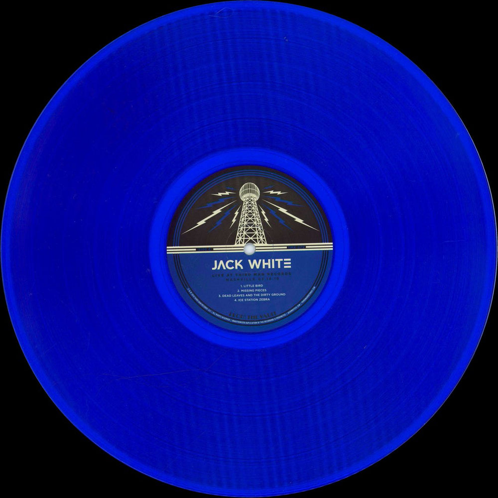 Jack White Live At Third Man Records US 3-LP vinyl record set (Triple LP Album) ITE3LLI772704