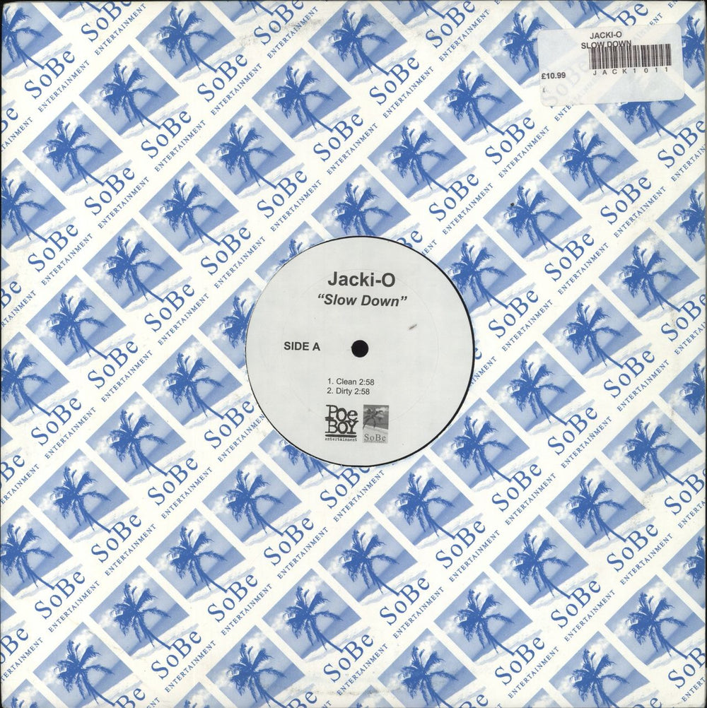 Jacki-O Slow Down US 12" vinyl single (12 inch record / Maxi-single) 312023