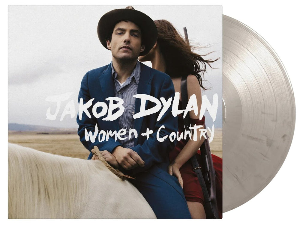 Jakob Dylan Women + Country - Ash Grey Coloured 180 Gram Vinyl UK vinyl LP album (LP record) MOVLP3763