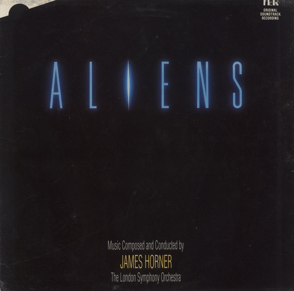 James Horner Aliens UK vinyl LP album (LP record) TER1115