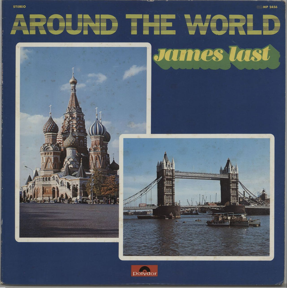 James Last Around The World Japanese vinyl LP album (LP record) MP2456