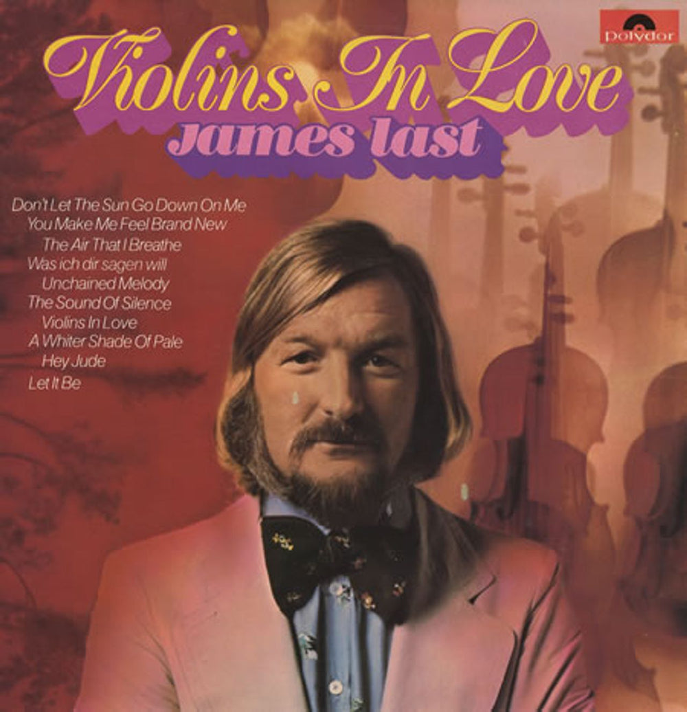 James Last Violins In Love UK vinyl LP album (LP record) 2371520