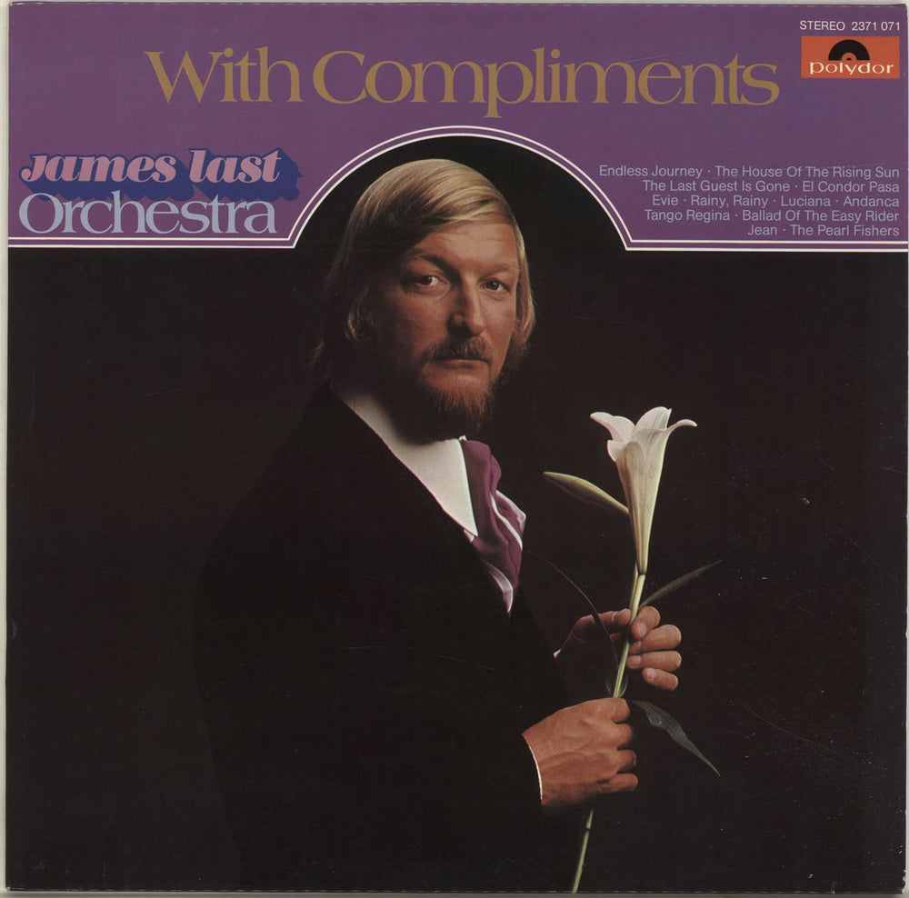 James Last With Compliments UK vinyl LP album (LP record) 2371071