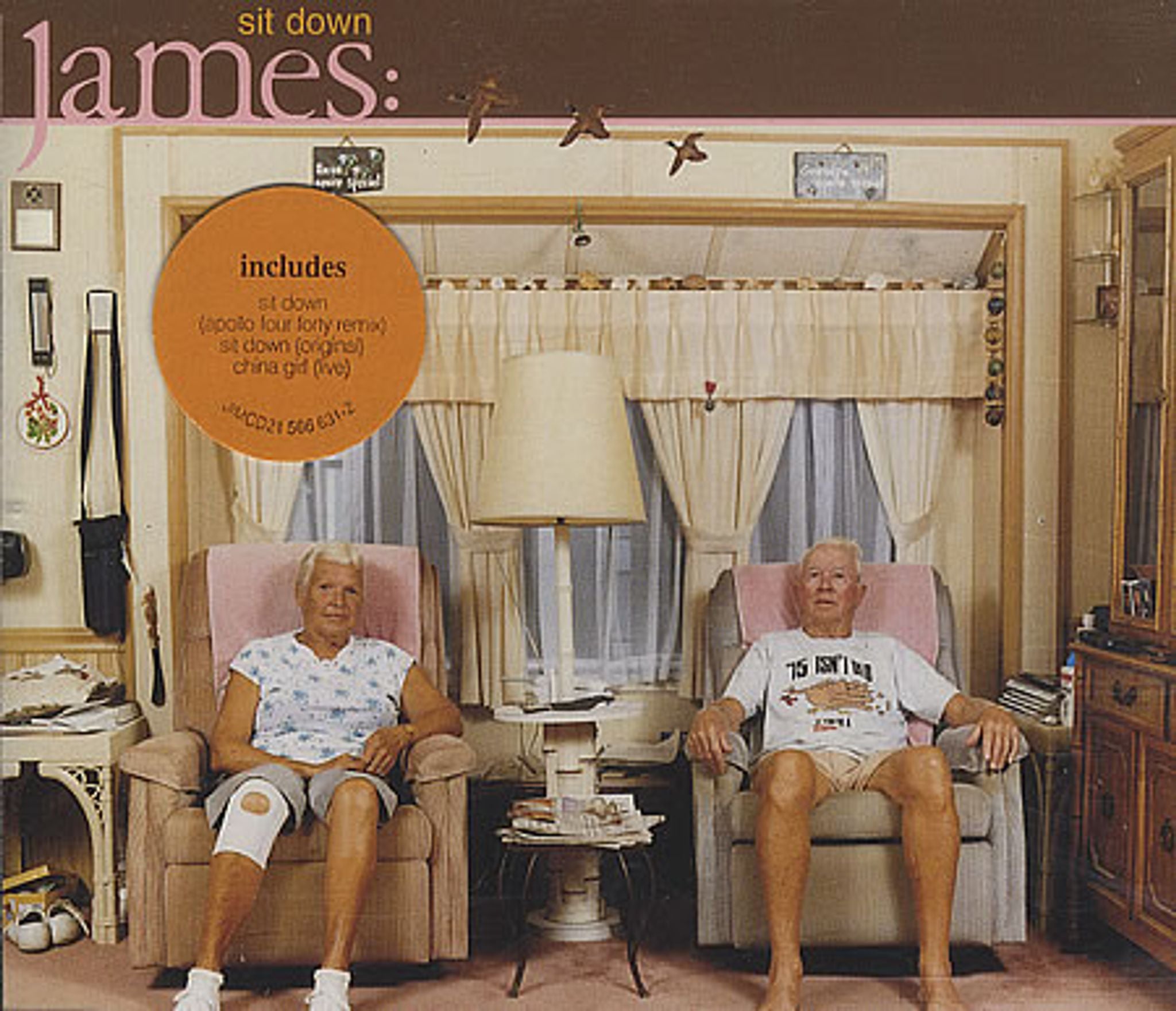 James Sit Down UK CD single (CD5 / 5\") JIMCD21