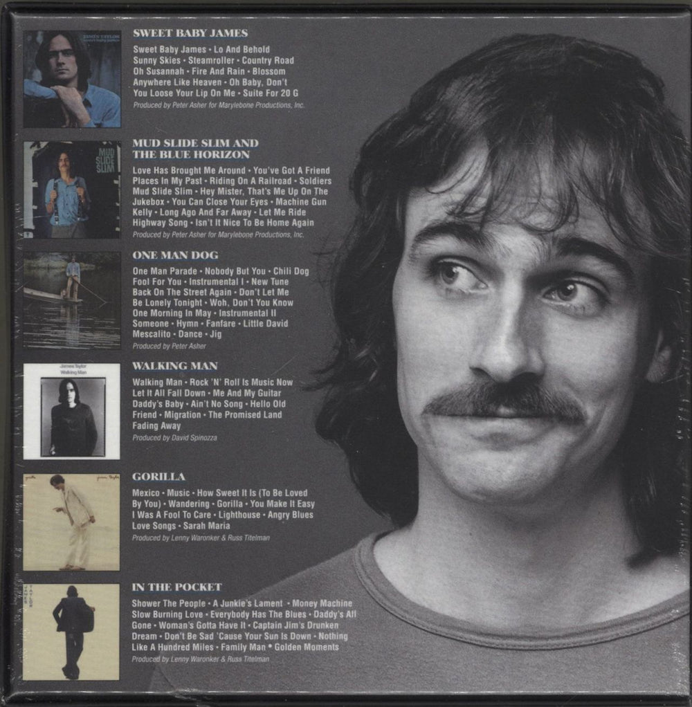 James Taylor The Warner Bros. Albums 1970-1976 UK CD Album Box Set 603497852390
