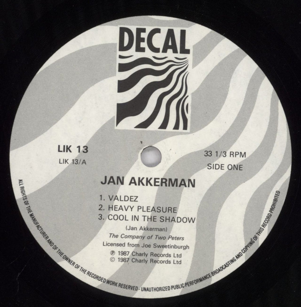 Jan Akkerman Pleasure Point UK vinyl LP album (LP record) JKKLPPL687353