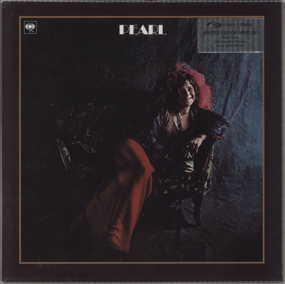 Janis Joplin Pearl UK vinyl LP album (LP record) SVLP062